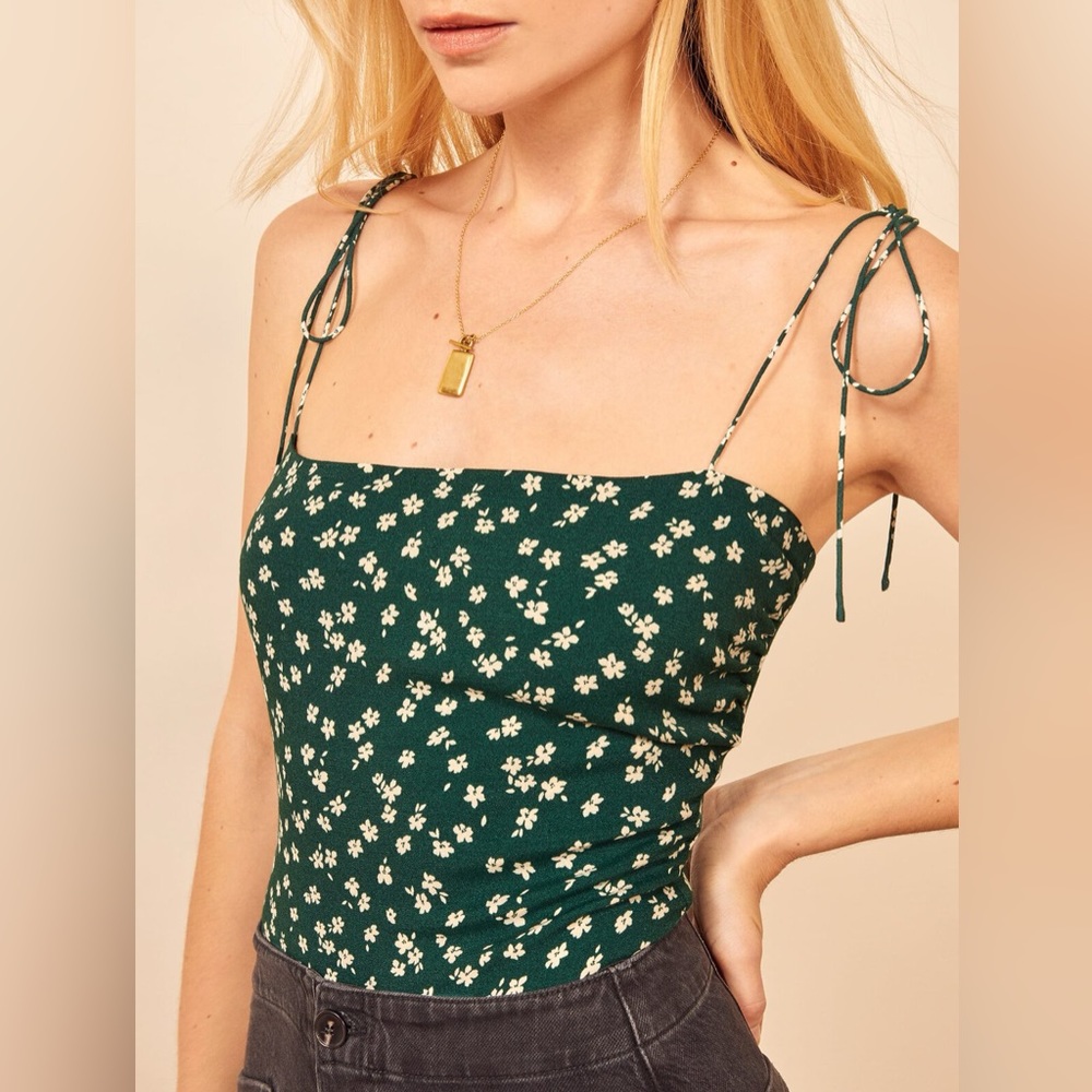 reformation lupe camisole in annette